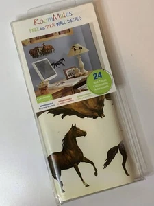 WILD HORSES 24 Wall Stickers Room Decor WESTERN Ranch Decals Farm Decorations - Picture 1 of 6