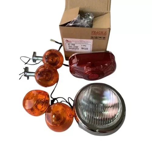 New Honda c70 passport head tail brake signal lamp Set - Image 1 of 4