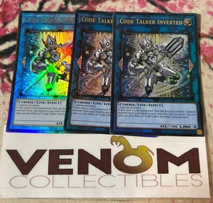 3x (M/NM) - Code Talker Inverted - RA01-EN045 - Ultimate Rare 1st Edition YuGiOh - Picture 1 of 1