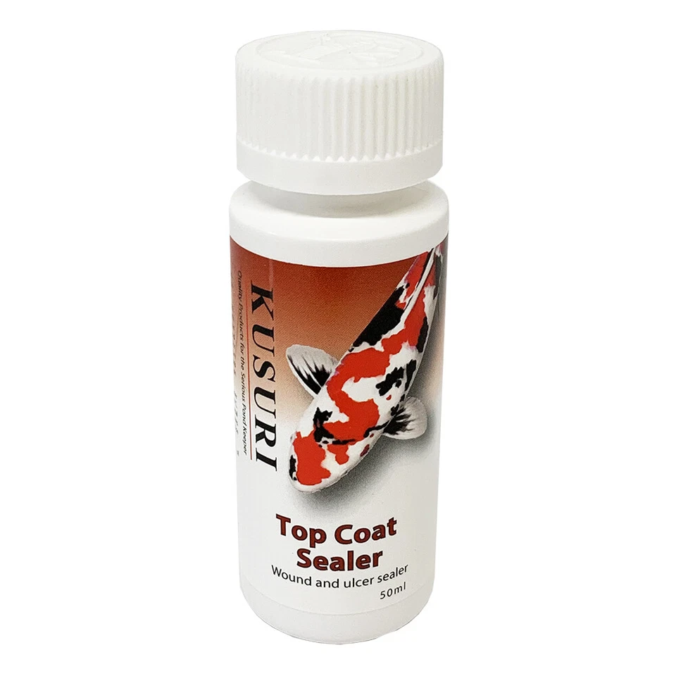 KUSURI Top Coat Sealer 50ml. Koi Pond Fish wounds ulcers - Image 1 of 1
