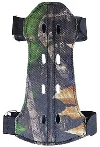 Fine Fabric Arm Guard Unisex 14cm Long x 7cm wide Archery Products FAG215 CAMO. - Picture 1 of 1