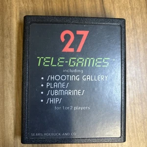 Atari Target Fun 27 Tele-Games Shooting Gallery, Planes, Submarines 1/2 Players - Picture 1 of 3