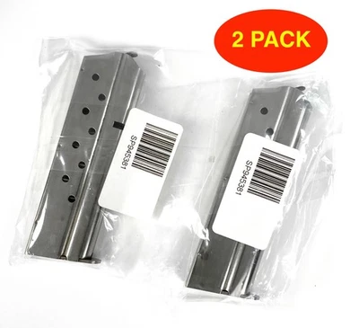 Colt 1911 9mm 9 rd Stainless Magazine Gov't & Commander *2 PACK* - SP945381RP - Image 1 of 4