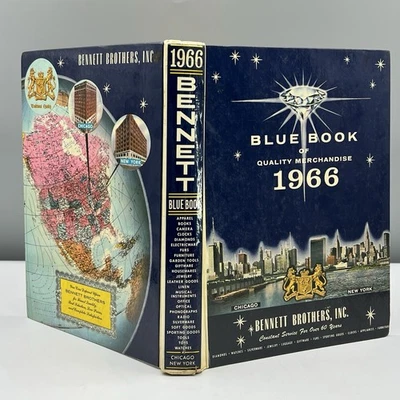 1966 BENNETT BROS Blue Book HUGE 800pp CATALOG 4K+ MID-CENTURY MODERN HOME GOODS - Image 1 of 4