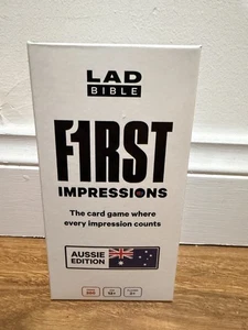 Ladbible - First Impressions Card Game Aussie Edition - NEW Lad Bible - Picture 1 of 2