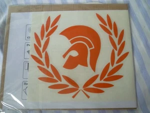 Großer Fred Perry Trojaner Roller Lambretta Vespa Bein Schild Panel Van Auto Aufkleber - Bild 1 von 1