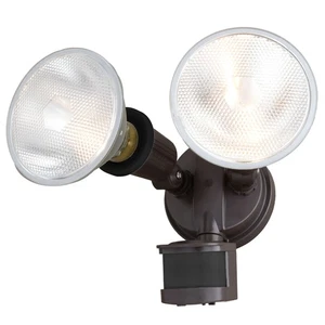 Vaxcel Lighting T0692 Outdoor Security 2 Light 7"W Adjustable - Bronze - Picture 1 of 12