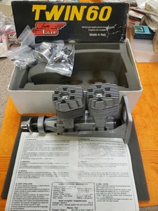 SUPER TIGRE Engine - Super Tigre 60 - ST Twin 60 RC MOTOR - NEW - Picture 1 of 16