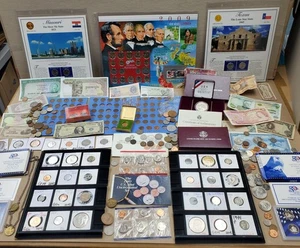 HUGE ESTATE SALE LIQUIDATION LOT, Silver Coins, Proof & Mint Sets, Silver Dollar - Picture 1 of 24