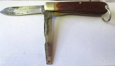 Vintage Craftsman USA 95208 Professional Electricians Pocket Knife READ - Image 1 of 4