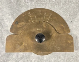 Vintage/Antik U.S.M.C. Militär Schützenquadrant? Messing - Bild 1 von 8