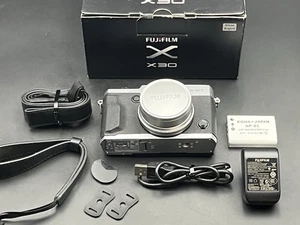 Fujifilm FinePix X30 12.0MP Compact Digital Camera Silver Tested #341 - Picture 1 of 23