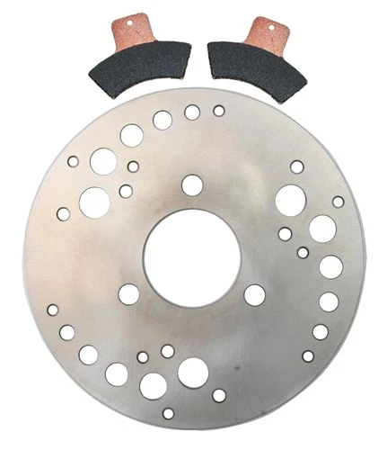 Rear Disc Brake Rotor & Semi-Metallic Pads for Polaris Trail Boss 325 2000-2002 - Image 1 of 1