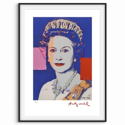 Andy Warhol Signed -  Queen Elizabeth II/Reigning Queens Series - Certificate.  - Image 1 of 4