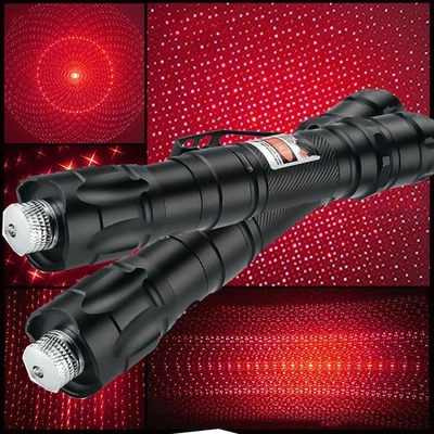 2X Rot 650nm Laserpointer Pen Torche Beam Lazerpen &AKKU Kit <1mw DE - Bild 1 von 4