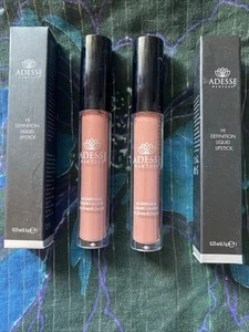 LOT OF 2 ADESSE Hi Definition Liquid Lipstick (beige Nude Shade) FULL SIZE New - Picture 1 of 3