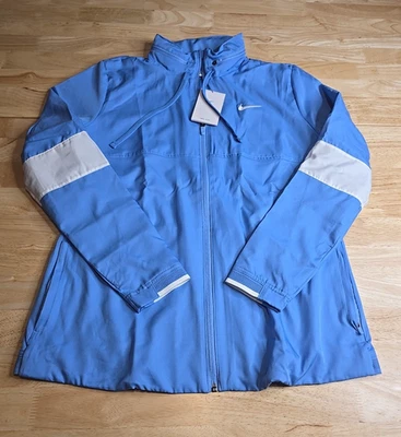 Chaqueta Dri-FIT para mujer Nike azul universitario/blanco CJ1796-453 talla L Foto 1 de 4