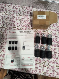 StarknightMT Ranger Tie Down Anchors,UTV Lock and Ride 2" Bed 6PCS-Black - Bild 1 von 8