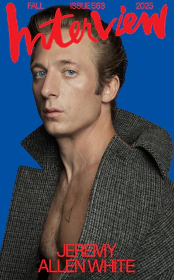 JEREMY ALLEN WHITE - Interview Magazine - Fall 2025 - Issue 563 - Image 1 of 1