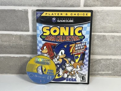 Sonic Mega Collection - Nintendo GameCube - No Manual - Tested and Working - PC - Image 1 of 4