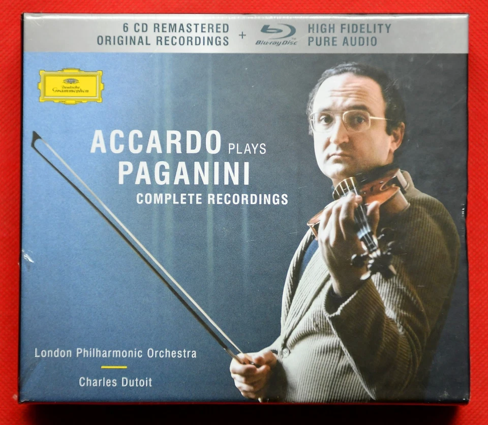 Accardo Plays Paganini, London Philharmonic Orch., Charles Dutoit – Compl. Rec. - Bild 1 von 4