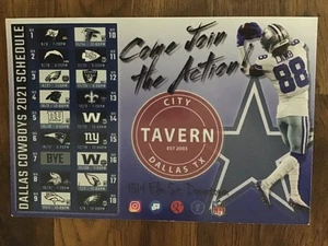 Dallas Cowboys 2021 NFL Football 4" x 6" Magnetic Schedule Cee Dee Lamb - Bild 1 von 3