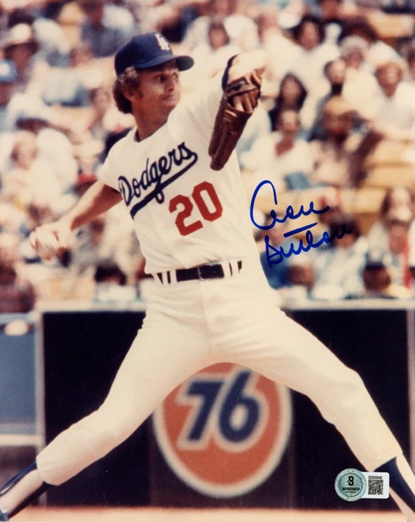 DON SUTTON SIGNED AUTOGRAPHED 8x10 PHOTO LOS ANGELES DODGERS LEGEND BECKETT BAS - Image 1 of 2