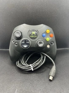 Original OEM Microsoft Xbox Controller S Type Black Wired Cable X08-69873 - Foto 1 di 2