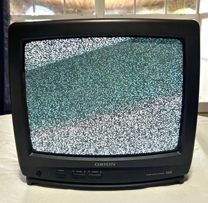 Vintage 1999 Orion TV1329 13" CRT TV Retro Gaming Television, NO REMOTE Tested - Picture 1 of 15