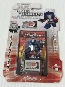Transformers Soundwave 2014 3D Puzzle Card Series 1 Figure Optimus Prime NEW - Picture 1 of 3