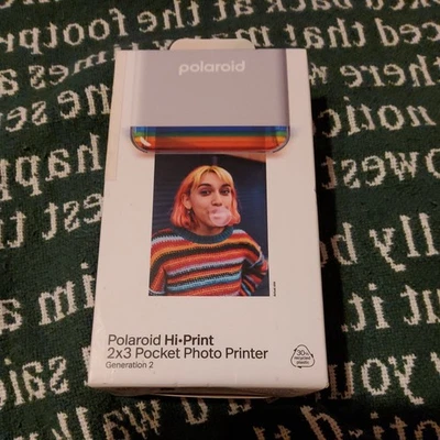 Polaroid Hi-Print Gen 2 2x3 Pocket Photo Printer - Image 1 of 3