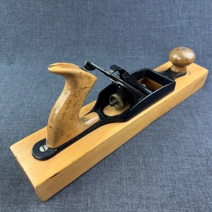 Vintage Stanley Bailey Rule & Level Company 27 1/2 Übergang Holz Hobel 15" - Bild 1 von 24