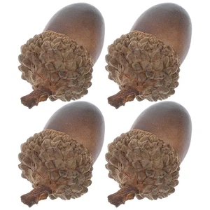  60 Stück Eicheln echte Deko Fake Ornament Ornamente für Weihnachtsbaum - Bild 1 von 12
