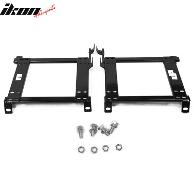 Fits 93-07 Subaru Impreza WRX STI GC GD Pair Racing Seat Brackets Mount Steel - Image 1 of 4