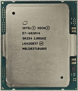 Intel Xeon E7-4820 v4 SR2S4 2.00 GHz, 25 MB, 10 Core, LGA2011-1, 115W CPU - Picture 1 of 2