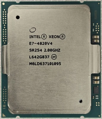 Intel Xeon E7-4820 v4 SR2S4 2.00 GHz, 25 MB, 10 Core, LGA2011-1, 115W CPU - Image 1 of 2