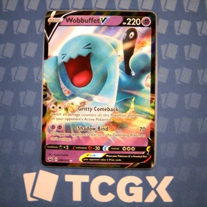Pokemon - Wobbuffet V - 086/202 - SWSH01: Sword & Shield Base Set - Holo NM - Picture 1 of 1