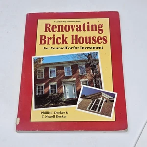 Renovating Brick Houses Guide by Decker Paperback Building Tips - Bild 1 von 9