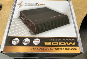 PRECISION POWER PPI TRAX2.800D 800 Watt 2-Channel Amp Car Stereo TRAX Amplifier - Picture 1 of 6