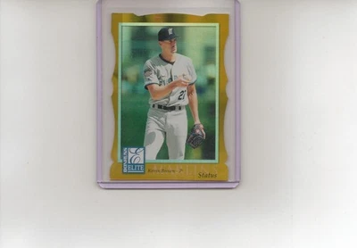 Карта 1998 Donruss Elite Status Kevin Brown No59 золотистая штампованная серийная No064/100 - Изображение 1 из 2