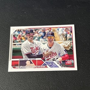 2023 Topps Update Jose Miranda Carlos Correa #US305 Twins Veteran Combo