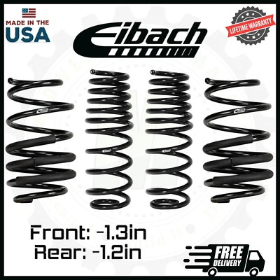 Eibach PRO KIT Front and Rear Lowering Springs | Fits 2021-2023 Hyundai KONA N - Изображение 1 из 2
