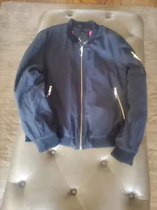 Womens Soft Shell Bomber Jacket SIZE 2X BLACK - Picture 1 of 5