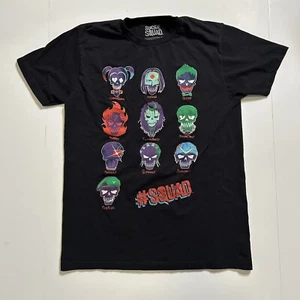 Suicide Squad  T-shirt Men Size Medium Black Short Sleeves - Picture 1 of 7