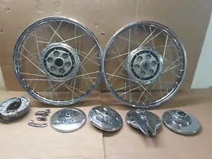 ZUNDAPP KS 50-NEW PAIR OF WHEELS - Afbeelding 1 van 4