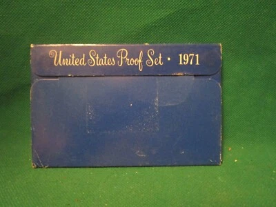 1971-S US Mint Proof Set 5 Coin Set OGP Original Government Packaging - Image 1 of 3