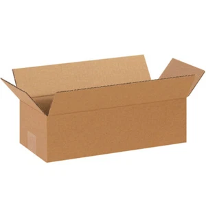 100 - 14 x 6 x 4 Corrugated Shipping Boxes Storage Cartons Moving Packing Box - Picture 1 of 2