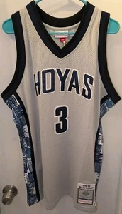 Mitchell & Ness Allen Iverson 1995-1996 Georgetown Hoyas Authentic Jersey 44 L - Picture 1 of 11