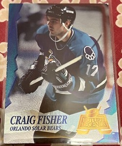 1996 Collector's Edge Future Legends #18 Craig Fisher Orlando Solar Bears IHL