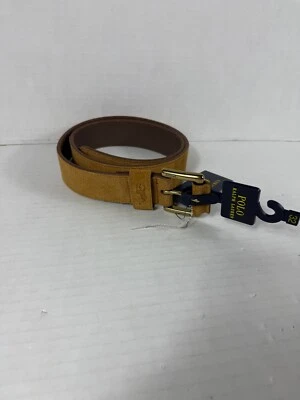 Cinturón Polo Ralph Lauren Roller Hebilla Clatan Gamuza Talla 32 Foto 1 de 4